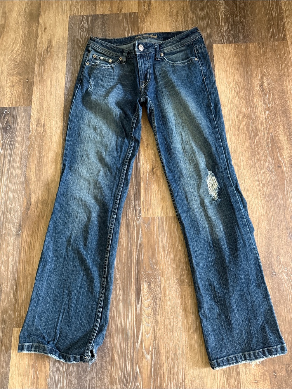 Vintage American Eagle Womens 8 Distressed Jeans